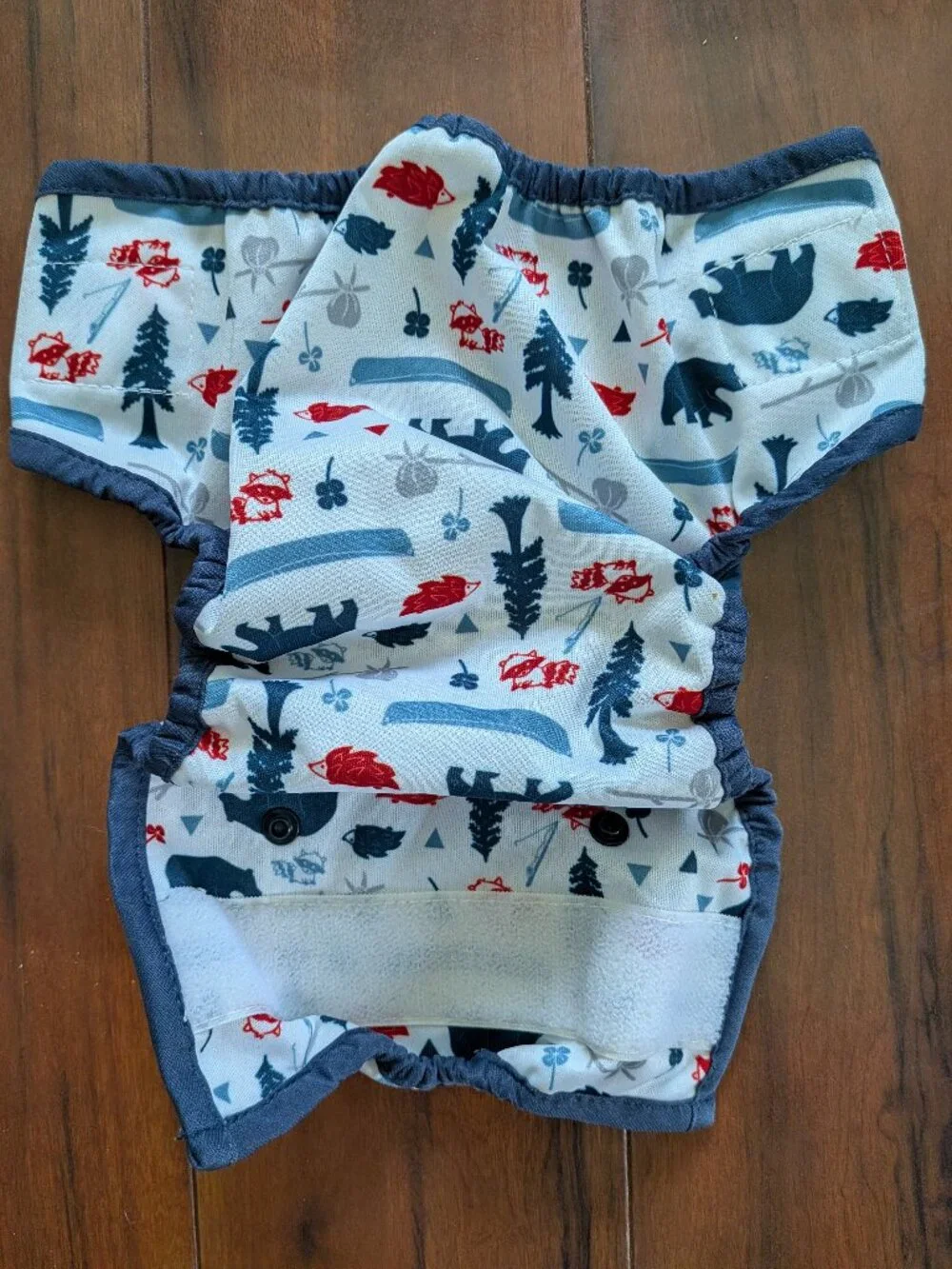 Thirsties Diaper Cover Hook and Loop - sz 1